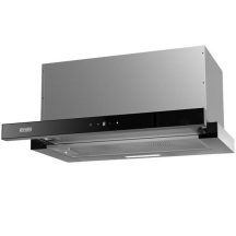 Evido SLIMLUX 60TC inox-fekete kihúzható páraelszívó