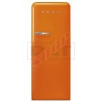 SMEG FAB28ROR3 narancssárga retro hűtőgép jobbos