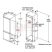 Bosch KIS87AF30 beépíthető kombinált hűtő/fagyasztó